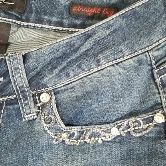 Earl Straight Leg Embellished Jeans - Picture 5 of 5